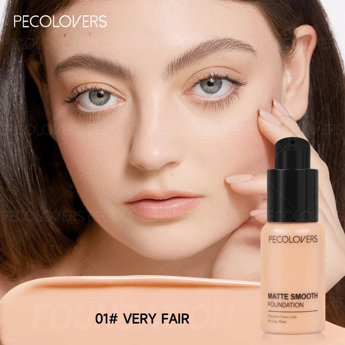 Long Lasting,Moisturizing,Isolating Foundation,Dark Circle Concealing,Waterproof Makeup, Professional Makeup