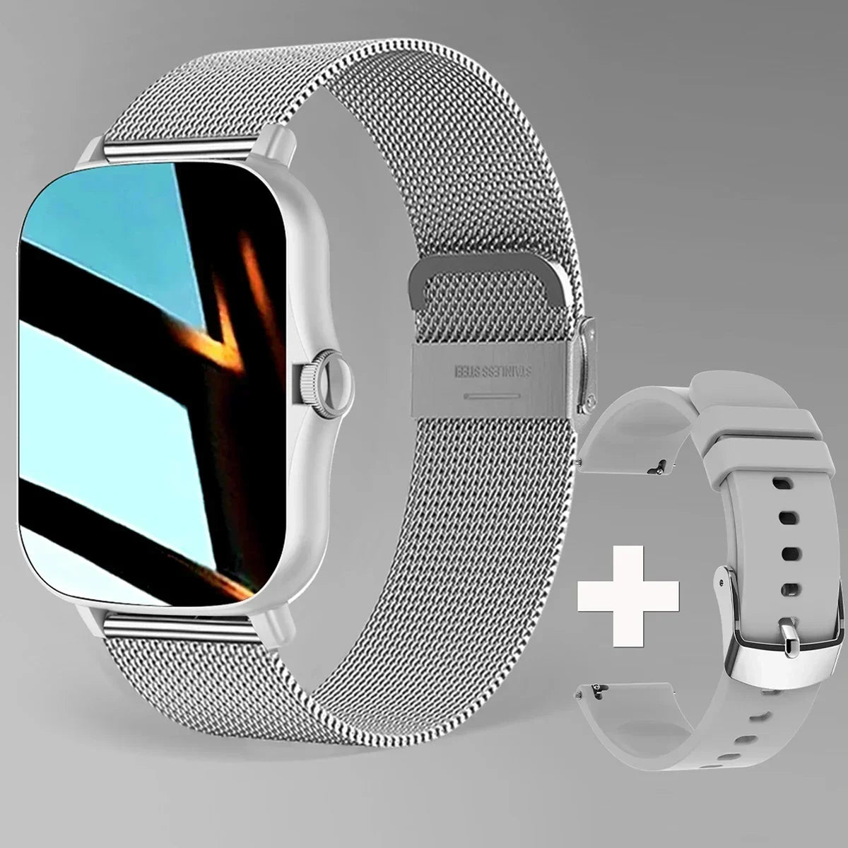 2024 Smart Watch For Men Women Gift Full Touch Screen Sport reloj hombre Fitness Watches BT Call Digital Smartwatch Wristwatch