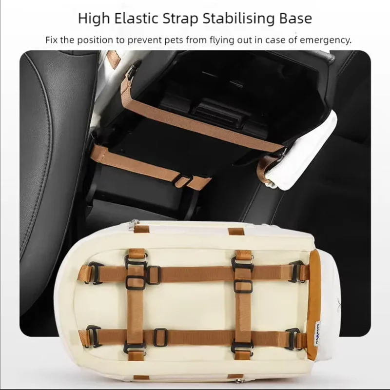 Pet car bed portable central control pet bed portable one shoulder outdoor pet bed