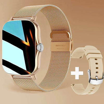 2024 Smart Watch For Men Women Gift Full Touch Screen Sport reloj hombre Fitness Watches BT Call Digital Smartwatch Wristwatch