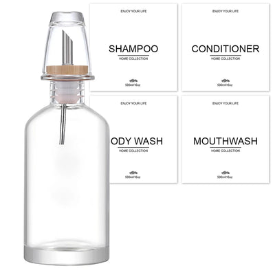 GearKulture Bathroom Mouthwash Dispenser & Cups