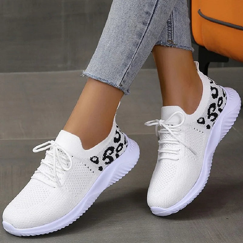 Women's Sneaker Mix Color Gym Sports Shoes For Woman Soft Zapatillas De Mujer Casual Sneakers Tennis Female Footwear Women