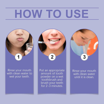 GearKulture Tooth Powder for Fresh Whitening Care