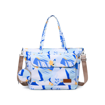 Tote Bag 2025 New Large-Capacity Crossbody Bag Lightweight Cloth Bag Middle-Aged Mother Bag Multi-Layer Shoulder Bag Travel Backpack Women's Coin Purse