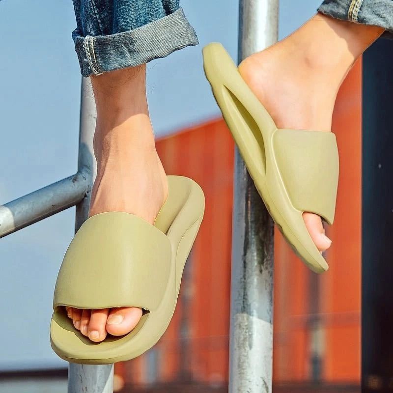 Slippers for Women Mirror Luxury Sandals Slipper Female Indoor House Home Platform Slides Fashion Summer New 2024 Designer Cute