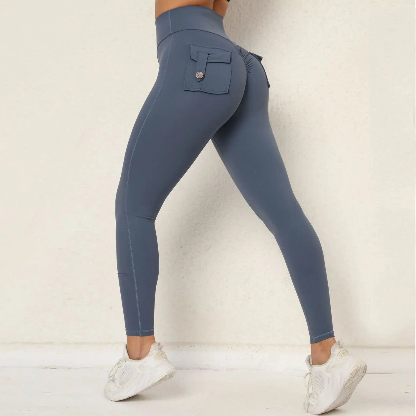 New Yoga Set Women Tracksuit Workout Pocket Legging Athletic Suit Gym Push Up Legging Fitness Bra Sports Wear Active Wear