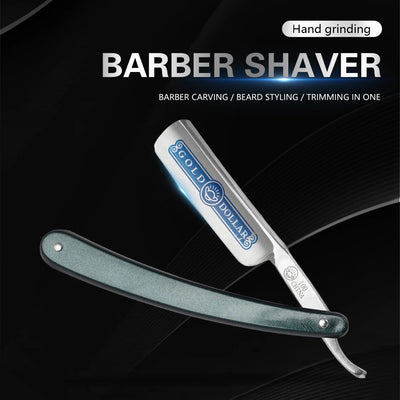 Barbershop Folding Straight Razor Shaving Classic Manual Barber Razors Knife Stainless Steel Men Gift