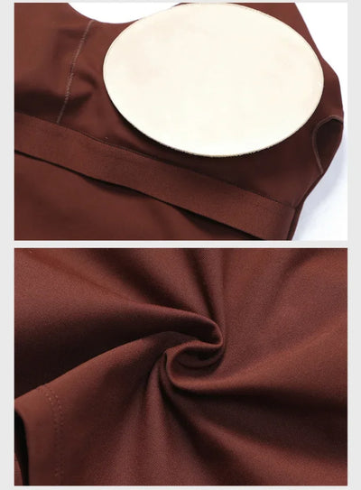 Women's Nude Yoga Wear Sexy Crossover Back Top Detachable Chest Pads Breathable Quick-drying for Athletic Fitness Running Gym