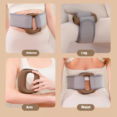 Deep Tissue Percussion Muscle Massage Guns with Heat for Athletes Pain Relief Adjustable Intensity Speed Super Quiet Portable