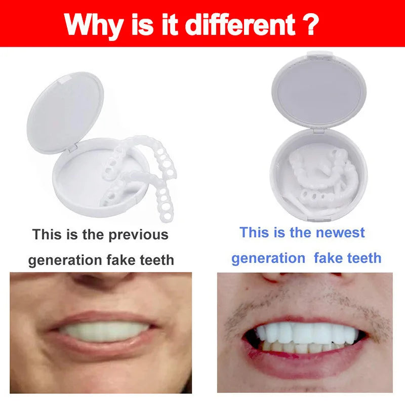 GearKulture Whitening False Teeth for Perfect Smile