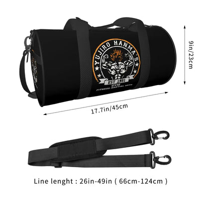 Gym Bag Baki Gym Sports Bag with Shoes Men's Outdoor Design Handbag Graphic Travel Fitness Bag