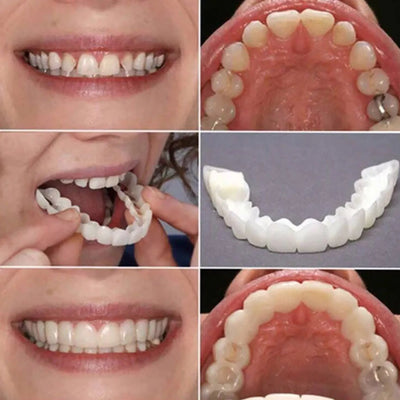 GearKulture Whitening False Teeth for Perfect Smile