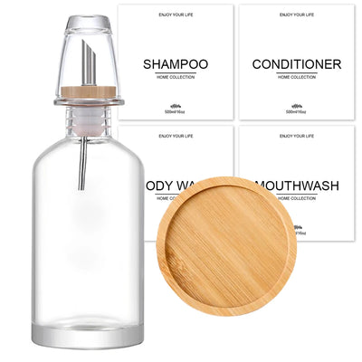 GearKulture Bathroom Mouthwash Dispenser & Cups