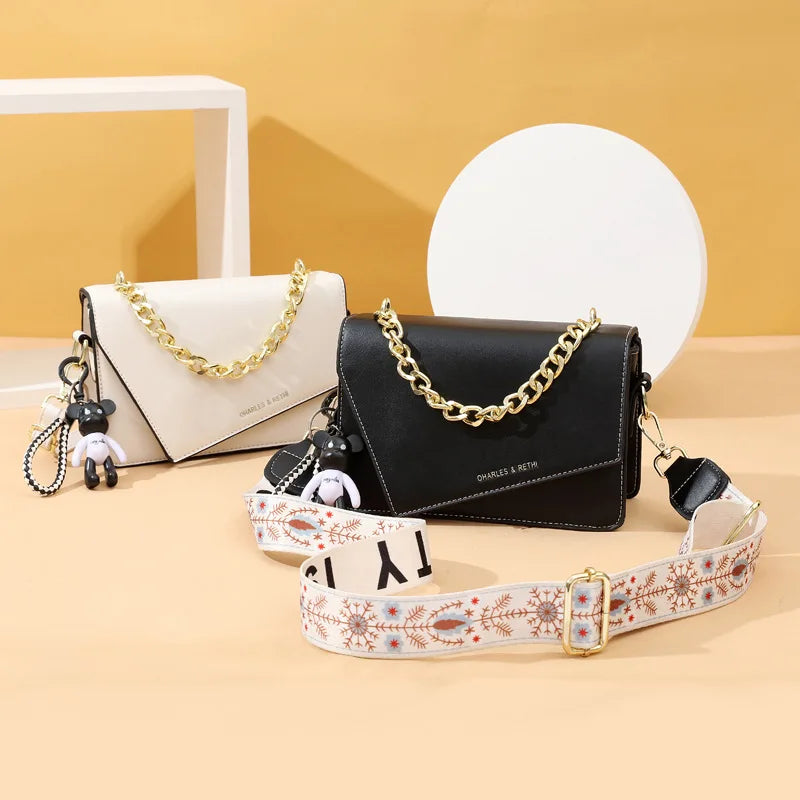 Simple and Elegant Women's Handbag, New Luxury Women's Handbag, Wallet, Fashionable Shoulder Bag. Crossbody Bags for Women