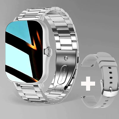 2024 Smart Watch For Men Women Gift Full Touch Screen Sport reloj hombre Fitness Watches BT Call Digital Smartwatch Wristwatch