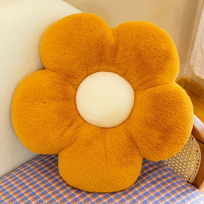 Plush Toys Stuffed Daisy Flower Seat Cushion Sunflower Shape Kids Girl Bedroom Seat Pillow Office Room Decor Sofa Cushions 35cm