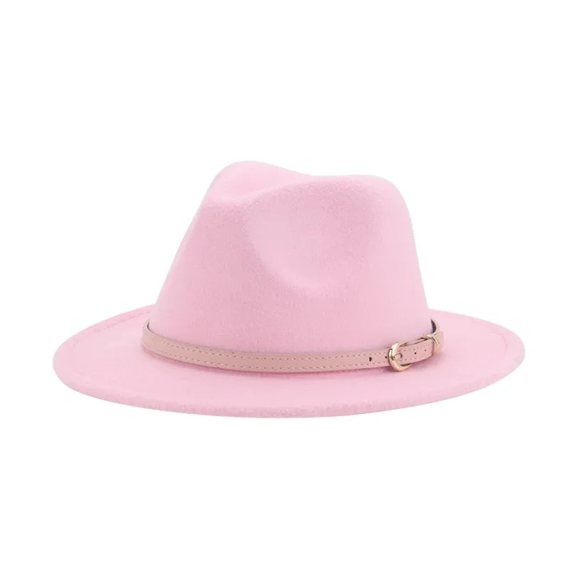 Hats for Women Hats Hat Fedora Caps Kids Boys Girls Small Size Soid Chain Luxury Formal Panama Felted Winter Women's Hats Gorras