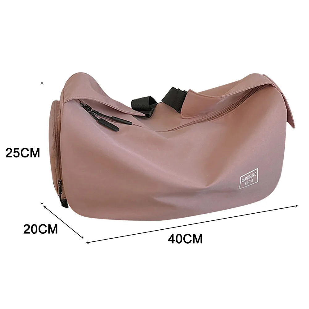 Gym Waterproof Bag Fitness Training Bag Outdoor Travel Duffle Bag Large Capacity Swimming Tote Shoulder Gym Sports Backpack