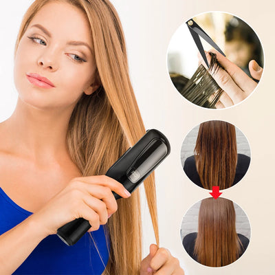 Cordless Hair Cutting Machine Hair Ends Trimmer Split Remover Dry Damaged Brittle Professional Automatic Trim Split for Women