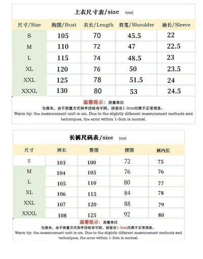 Men's Two-piece Sportswear Short-sleeved T-shirt and Long Pants set Casual Business Sportswear Summer 2025 Fashion Two-piece Set