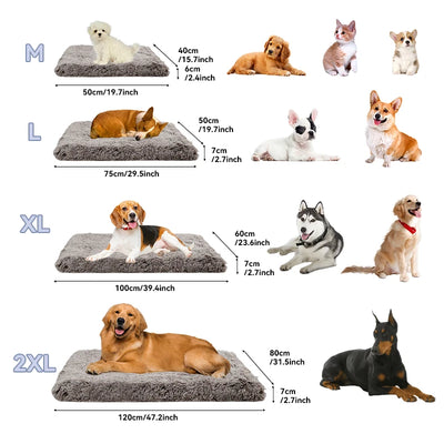 1 square soft cushion for orthopedic pet bed for small and medium sized large dogs and cats, easy to clean and durable
