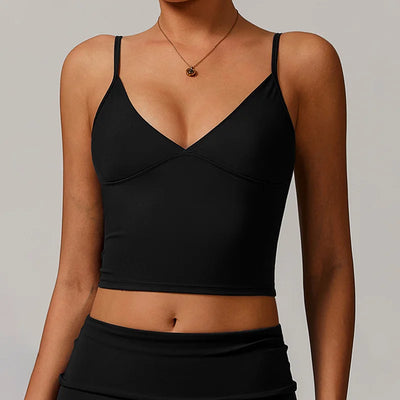 TRY TO BN Environmentally Regeneration Yoga Vest Tight Casual Wear Versatile Running Sports Fitness Underwear Tops Gym Clothing
