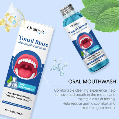 GearKulture Alcohol-Free Mouthwash for Fresh Breath