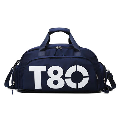 Gym Sports Backpack for Women T80 Hand Bag Fitness Travel Tote Outdoor Female Yoga Shoe Shoulder Duffle Luggage Portable Bag Man
