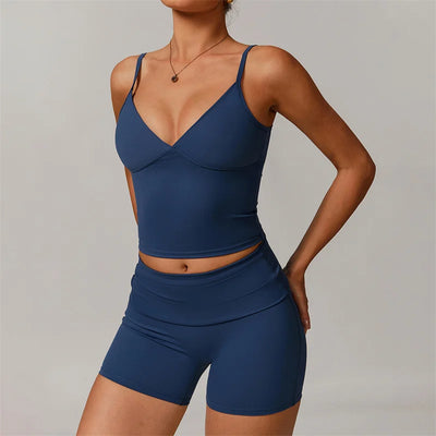 TRY TO BN Environmentally Regeneration Yoga Vest Tight Casual Wear Versatile Running Sports Fitness Underwear Tops Gym Clothing