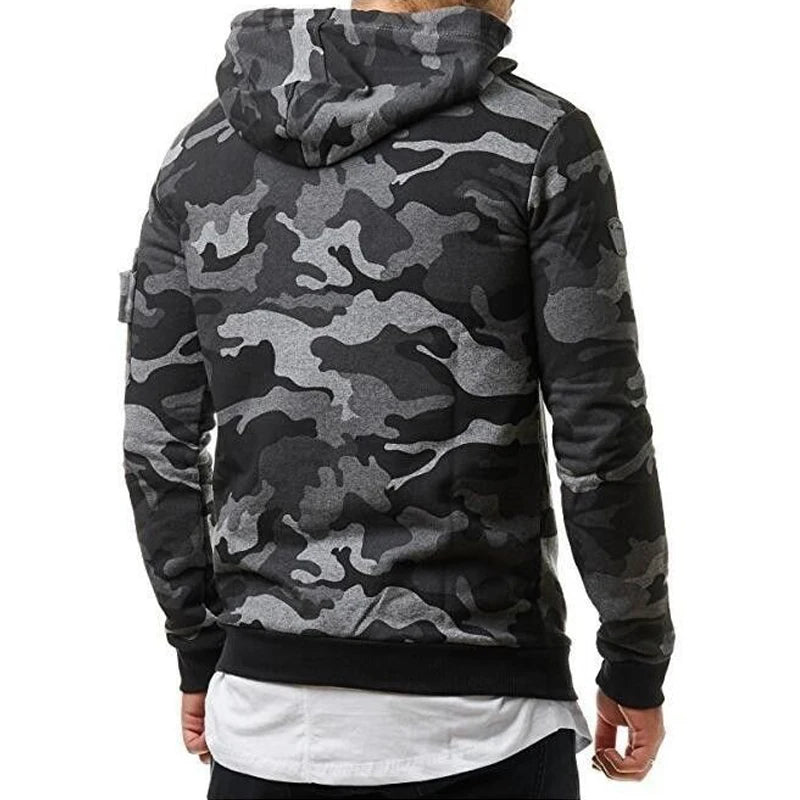 Men's Sportswear Set Two-piece Casual Jogging Warm Breathable Fitness Sportswear Set Hoodie + Trousers