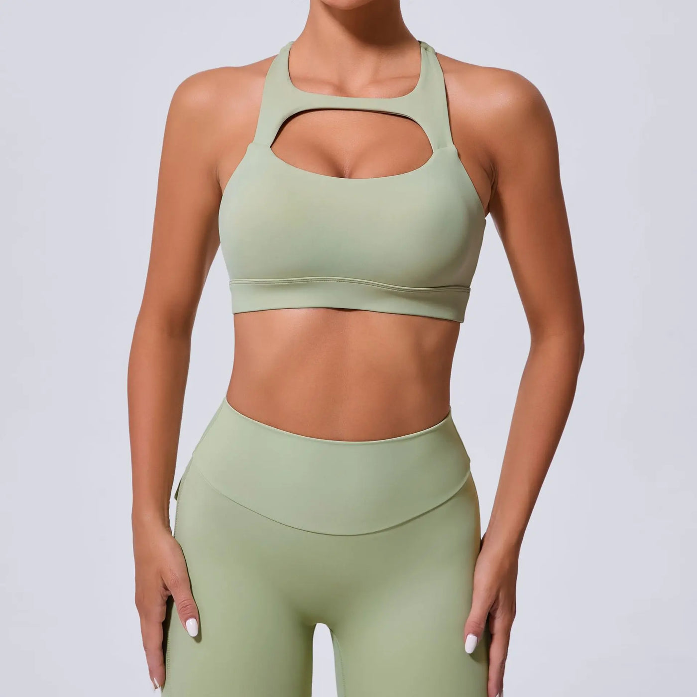 New Yoga Set Women Tracksuit Workout Pocket Legging Athletic Suit Gym Push Up Legging Fitness Bra Sports Wear Active Wear