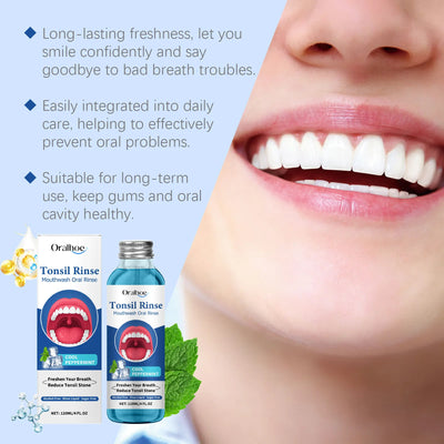 GearKulture Alcohol-Free Mouthwash for Fresh Breath