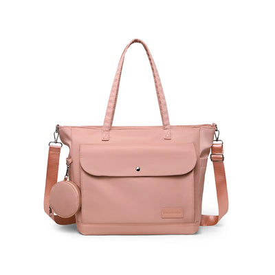 Tote Bag 2025 New Large-Capacity Crossbody Bag Lightweight Cloth Bag Middle-Aged Mother Bag Multi-Layer Shoulder Bag Travel Backpack Women's Coin Purse