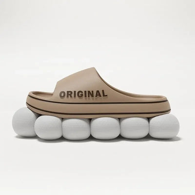 Slippers For Man Solid Feslishoet Women Letter Mens Thick Sole Indoor Bathroom Anti Slip Shoes Summer Slippers Indoor House