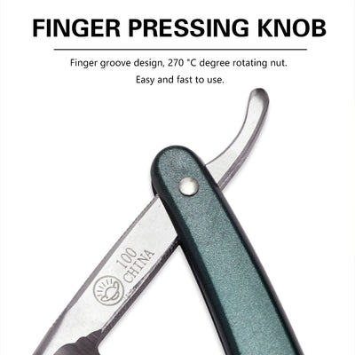 Barbershop Folding Straight Razor Shaving Classic Manual Barber Razors Knife Stainless Steel Men Gift