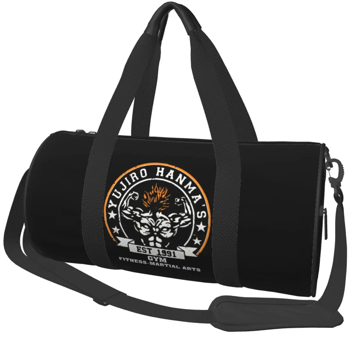 Gym Bag Baki Gym Sports Bag with Shoes Men's Outdoor Design Handbag Graphic Travel Fitness Bag