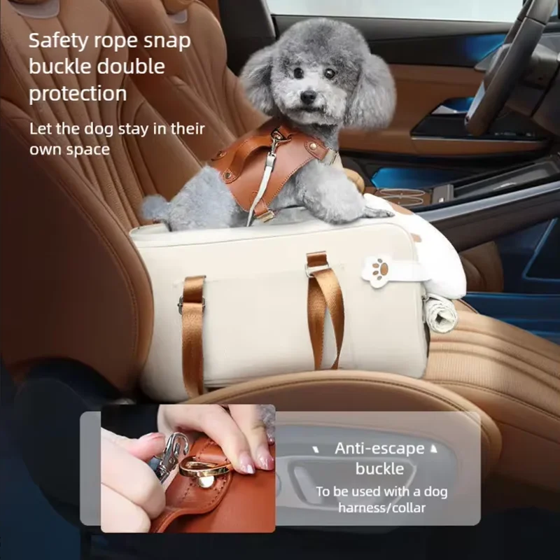 Pet car bed portable central control pet bed portable one shoulder outdoor pet bed