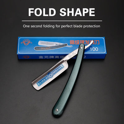 Barbershop Folding Straight Razor Shaving Classic Manual Barber Razors Knife Stainless Steel Men Gift