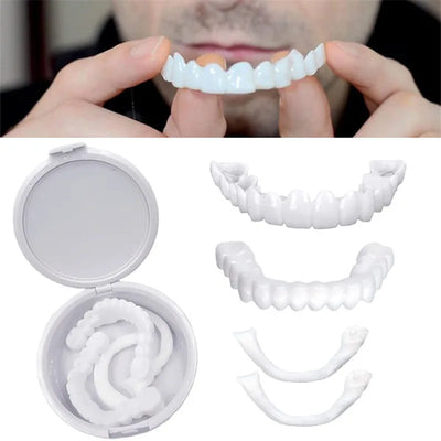 GearKulture Whitening False Teeth for Perfect Smile