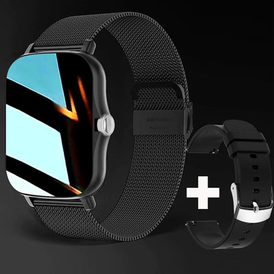 2024 Smart Watch For Men Women Gift Full Touch Screen Sport reloj hombre Fitness Watches BT Call Digital Smartwatch Wristwatch