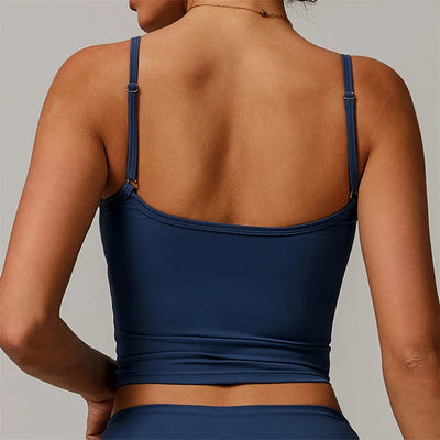TRY TO BN Environmentally Regeneration Yoga Vest Tight Casual Wear Versatile Running Sports Fitness Underwear Tops Gym Clothing