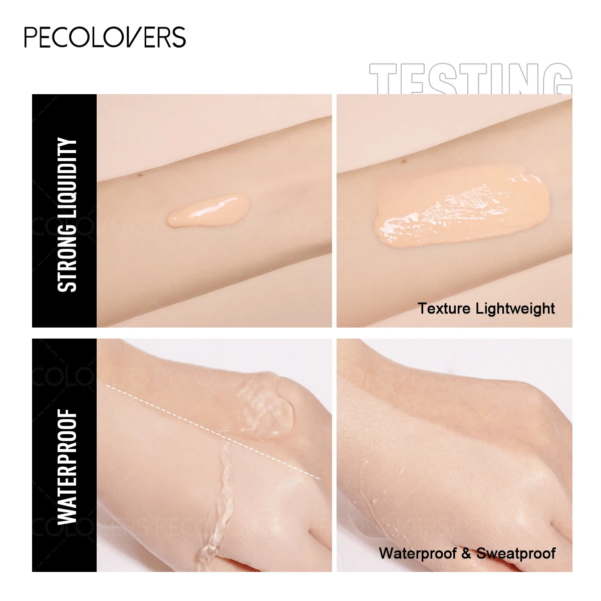 Long Lasting,Moisturizing,Isolating Foundation,Dark Circle Concealing,Waterproof Makeup, Professional Makeup
